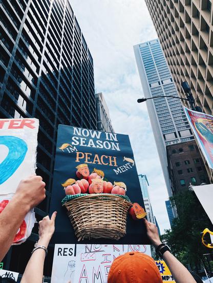 iPhone 12 Pro photo by Jenny Lam at the No Kings Rally and March in Chicago