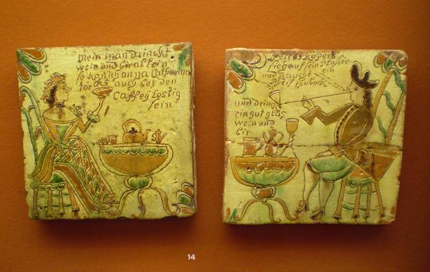 #TilesonTuesday Niederrhein,18th C Museum Burg Linn, Krefeld, NRW, DE