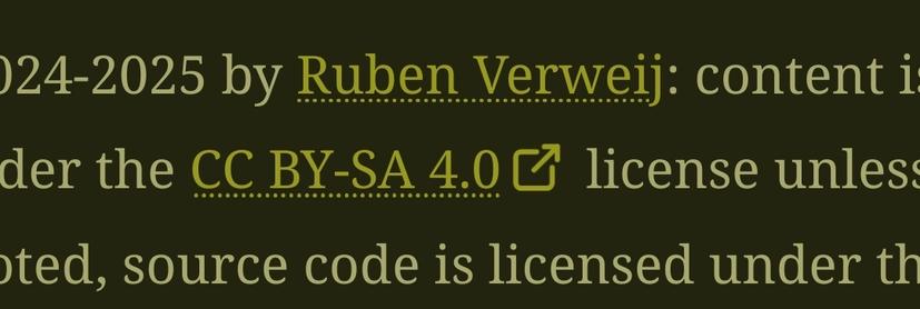 The old style: links have a dotted underline. External links have an icon after them of a box with an arrow pointing out of it.