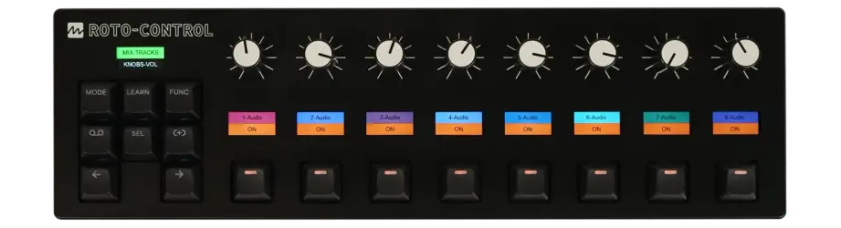 ROTO-CONTROL controller top view.