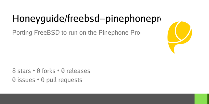Summary card of repository Honeyguide/freebsd-pinephonepro