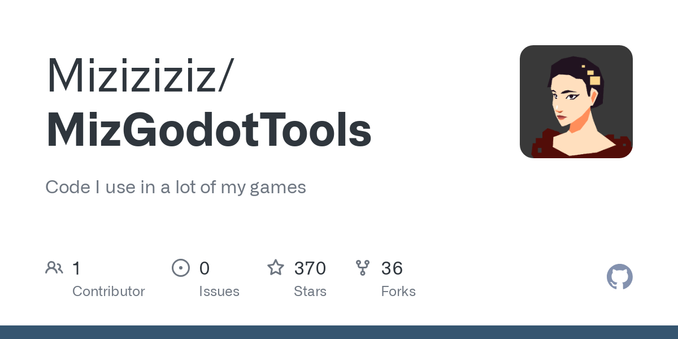 Code I use in a lot of my games. Contribute to Miziziziz/MizGodotTools development by creating an account on GitHub.