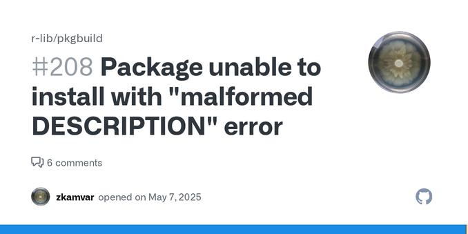 Possibly related to r-lib/pak#632 and r-lib/pak#767 From hubverse-org/hubValidations#235, we were getting an error in the r-lib/actions/setup-r-dependencies@v2 action. I was able to reproduce it wi...