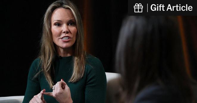 Wendy McMahon, the president of CBS News and Stations. Tensions between Ms. McMahon and CBS’s parent company, Paramount, have simmered for months.
