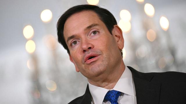 U.S. Secretary of State Marco Rubio comments on the shooting in Washington, D.C., on May 22, 2025, that left two people dead.