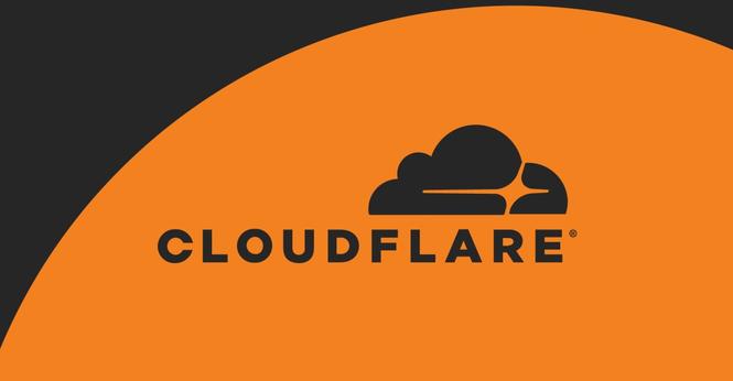 An image of the Cloudflare logo