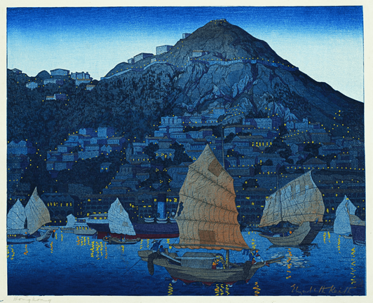 Hong Kong by Elizabeth Keith, 1924.