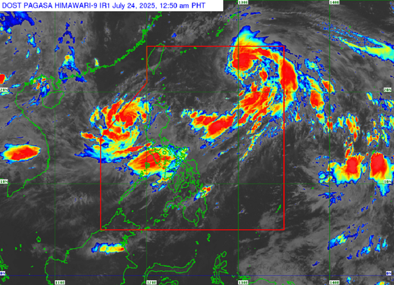 Dante, Emong slightly intensifies, Signal No. 2 up in Pangasinan