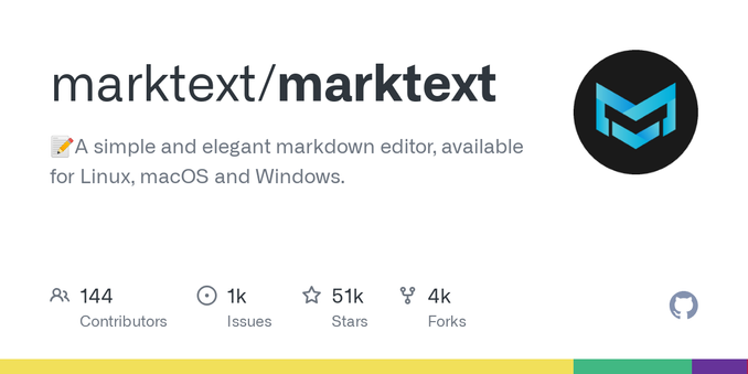 📝A simple and elegant markdown editor, available for Linux, macOS and Windows. - marktext/marktext