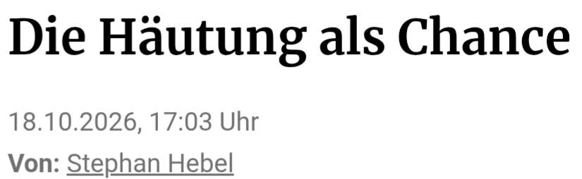 Headline-Screenshot zum im Tröt verlinkten Artikel