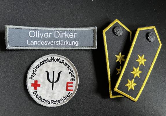 Namensschild mit der Aufschrift Namensschild mit der Aufschrift