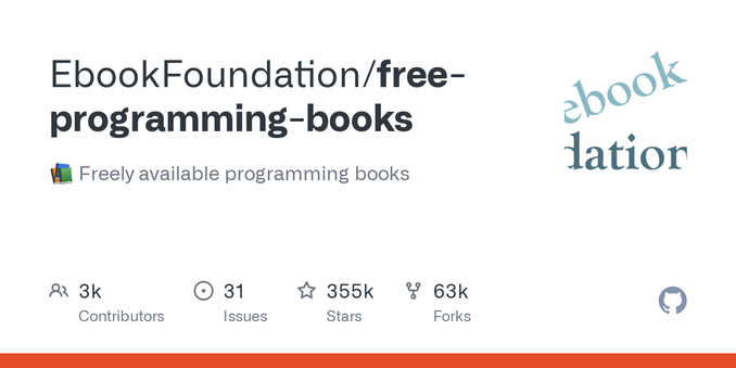 :books: Freely available programming books. Contribute to EbookFoundation/free-programming-books development by creating an account on GitHub.