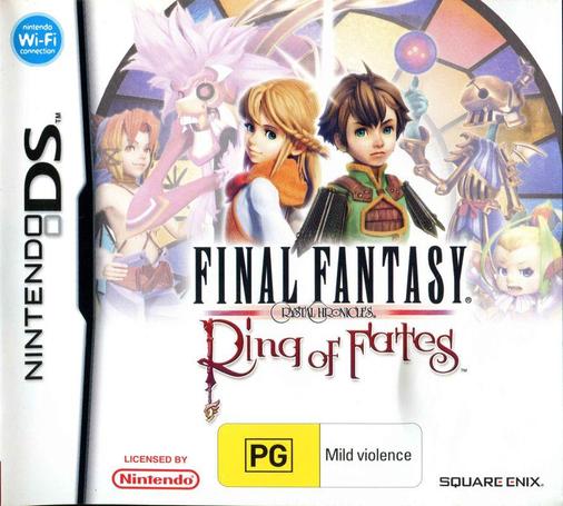 Fronte del gioco Final Fantasy Crystal Chronicles: Ring of Fates