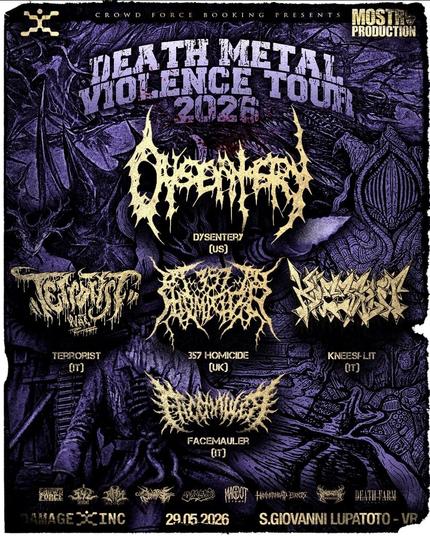 Face Mauler - locandina concerto