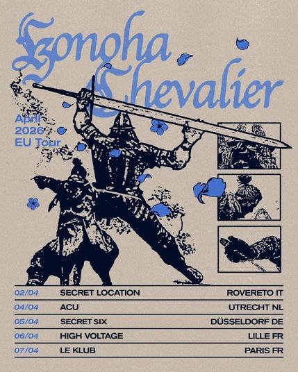 Chevalier - locandina concerto
