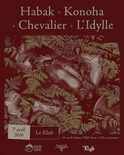 Chevalier - locandina concerto