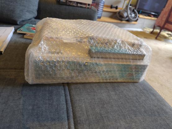 Mon paquet super bien emballé de matos rêve de dragon