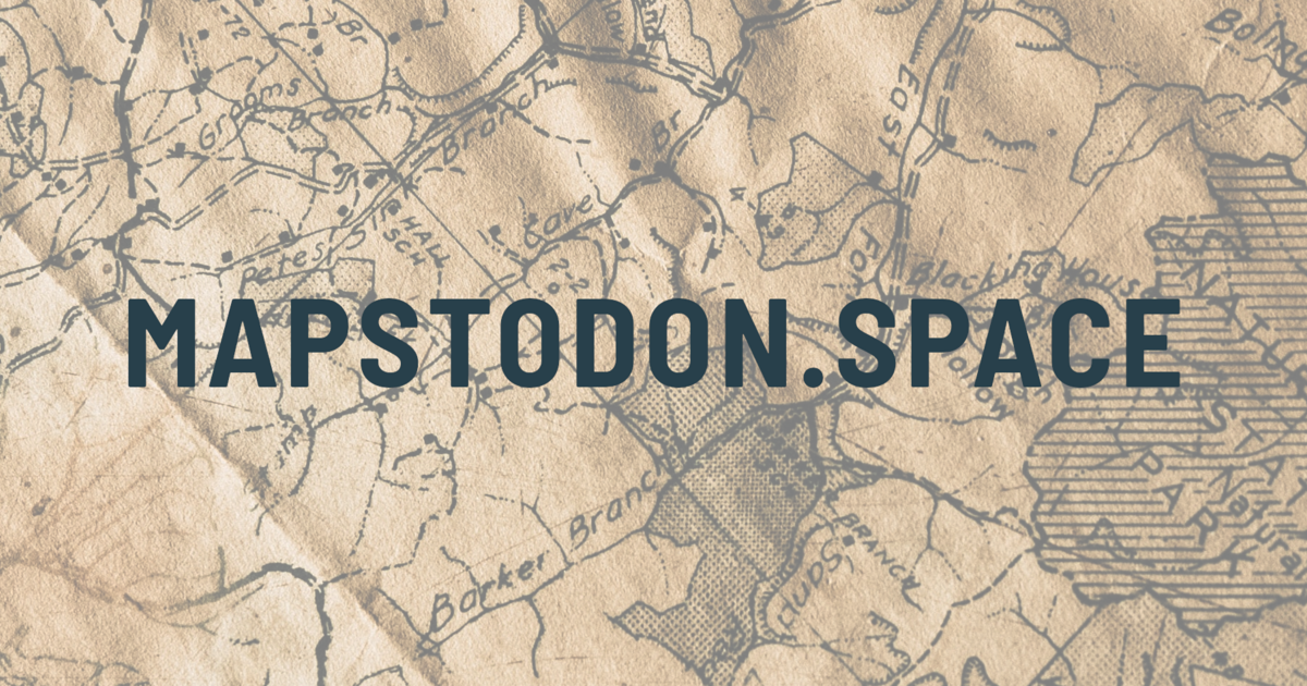 Icon for mapstodon.space