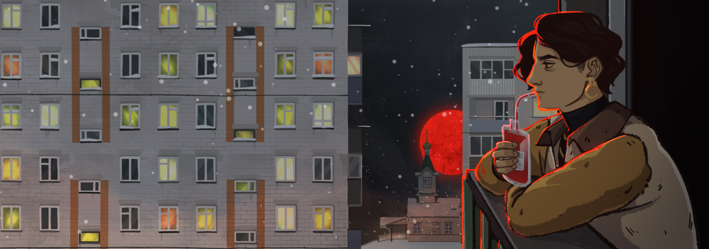 aprel's profile header