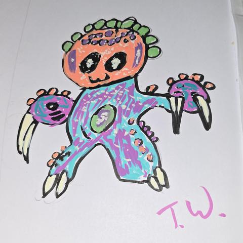 Artwork from Mastodon