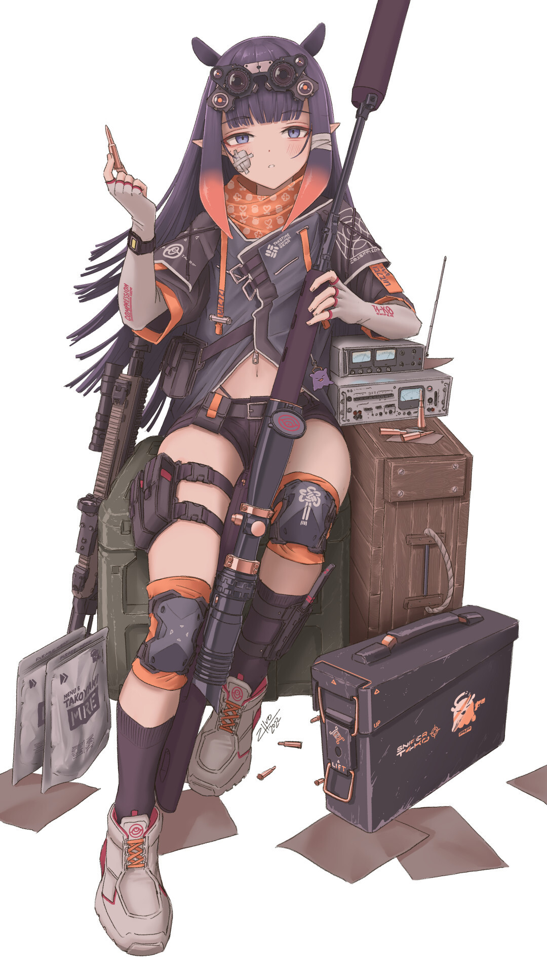 1girl ammunition_belt backpack bag bangs battlefield(series) battlefield_1 battl