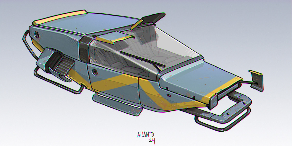 Flying Car Vector Art, Icons, and Graphics for Free Download
