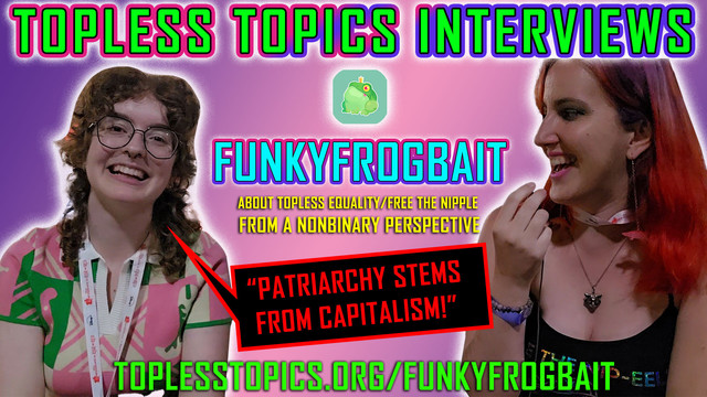 Thumbnail for the video showing me and FunkyFrogBait laughing towards the camera and the name of the video in bold letters across the top: 