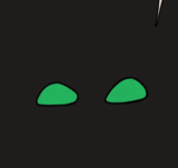 Comic Preview: Green cat eyes in the dark