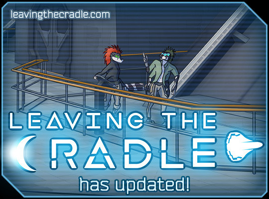 Leaving the cradle webcomic update teaser image