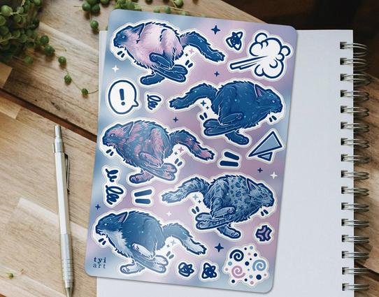 Artwork from Mastodon