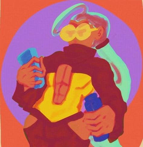 Artwork from Mastodon