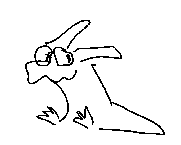 Kobold drawn with my left hand
