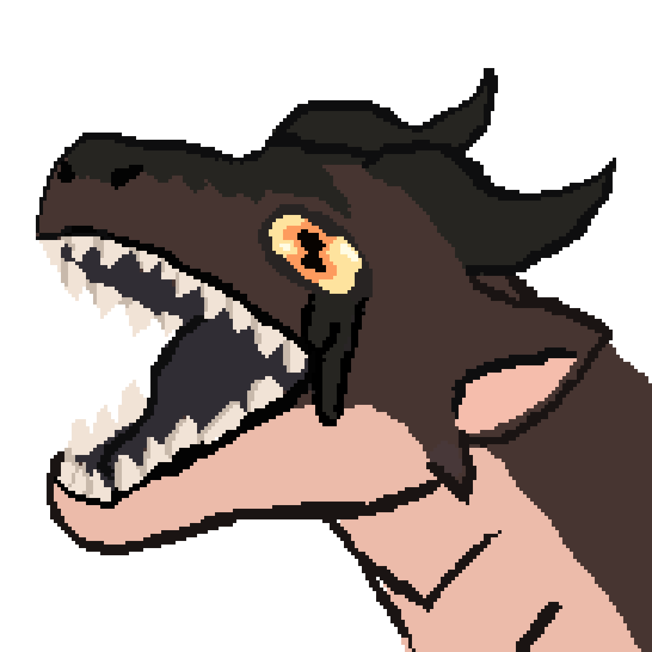 A silly Drace called Bruno screaming