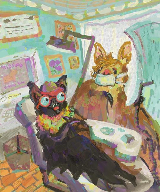Posted media