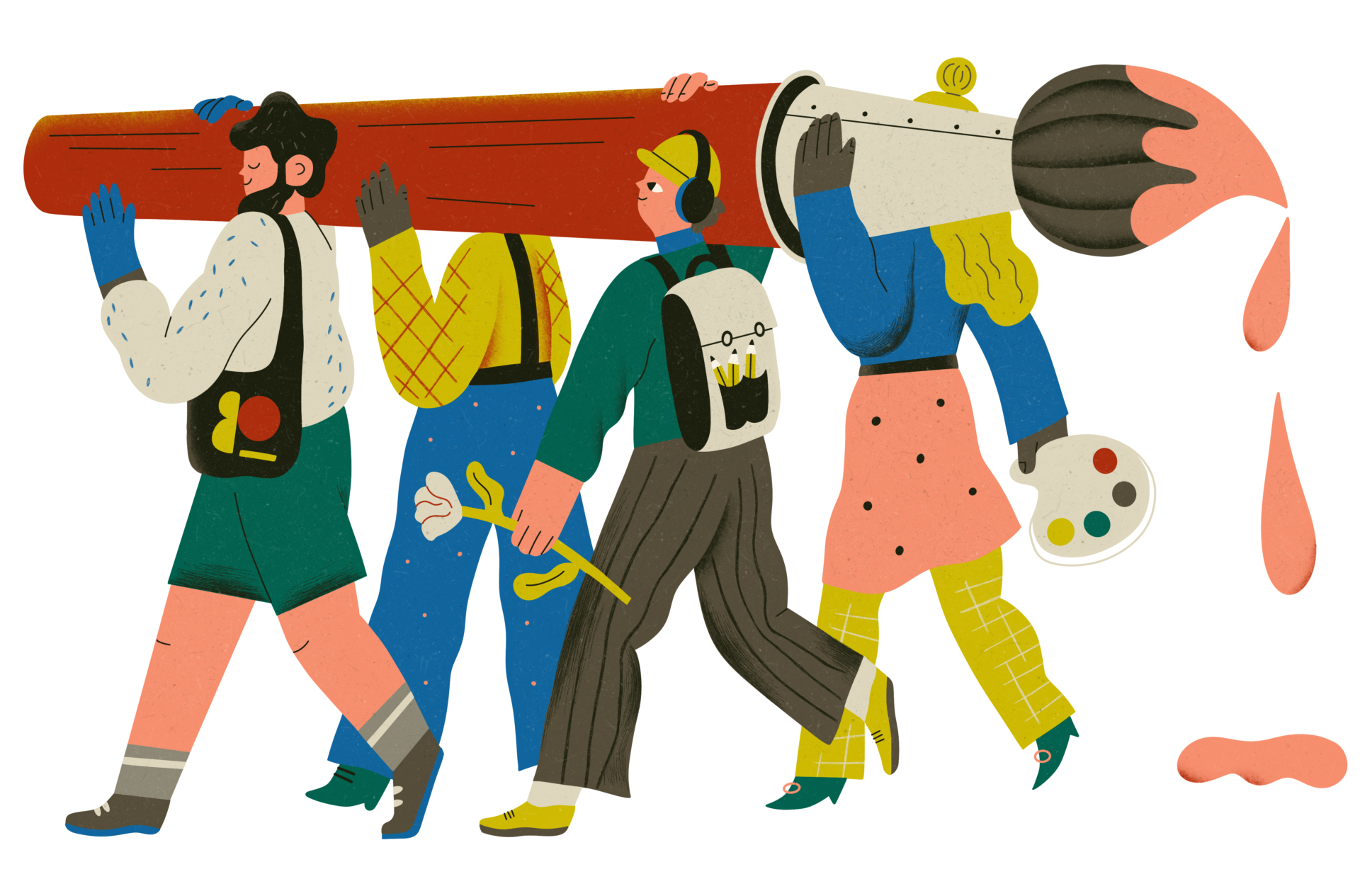 Posted media