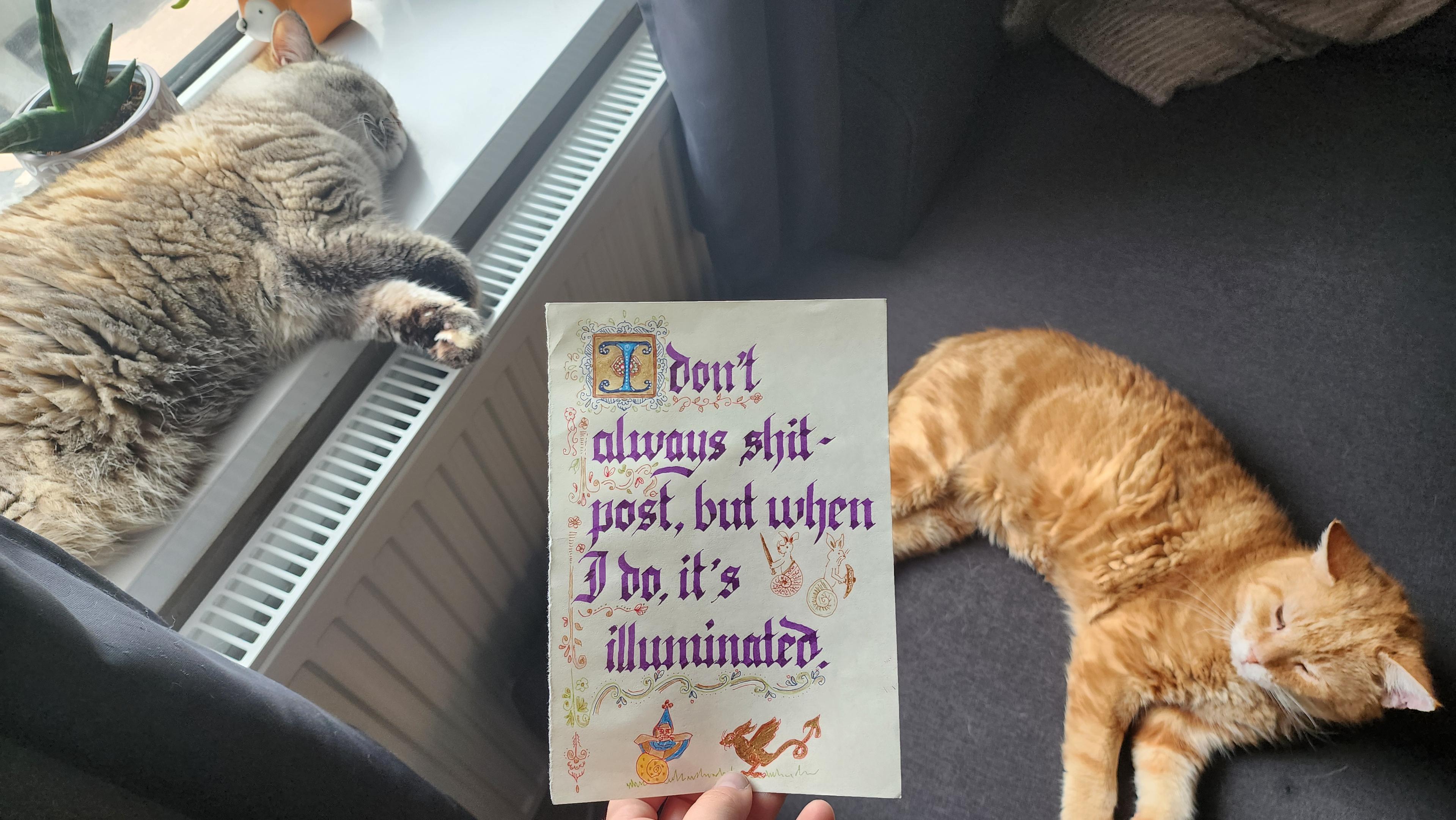 Posted media