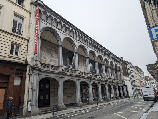 Neat building with arches