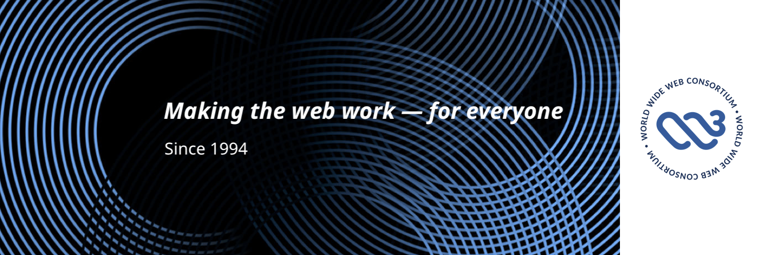 w3c's profile header