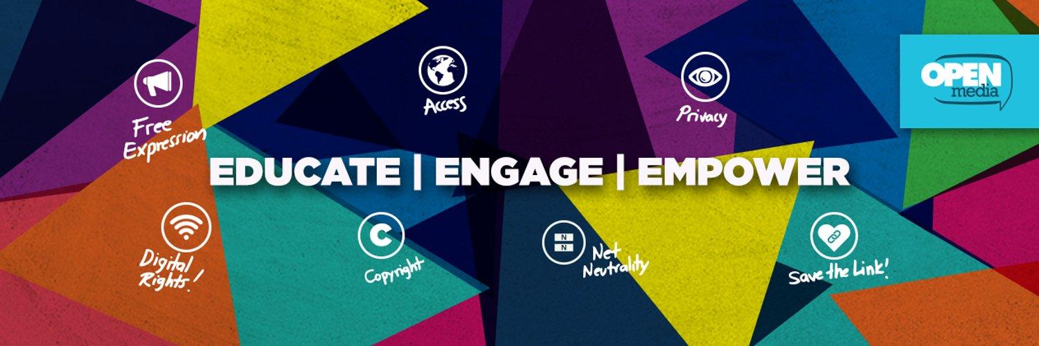 OpenMediaOrg's profile header