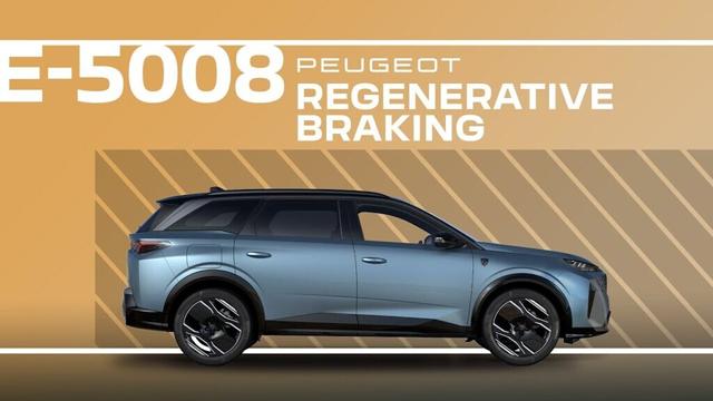 Peugeot E–5008 | Tutorial | Regenerative braking