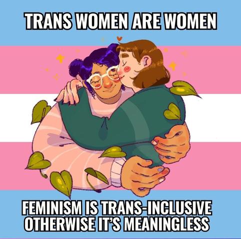 Trans women are women! Feminism is trans inclusive, otherwise it's meaningless!