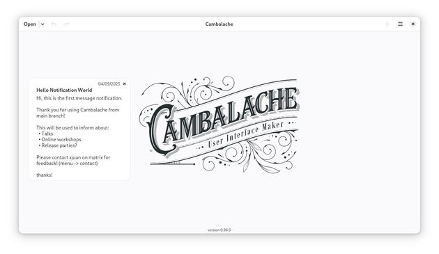 Screenshot of "Cambalache"