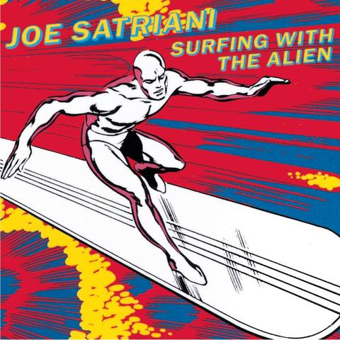 Album Cover: Surfin' with the Alien by Joe Satriani