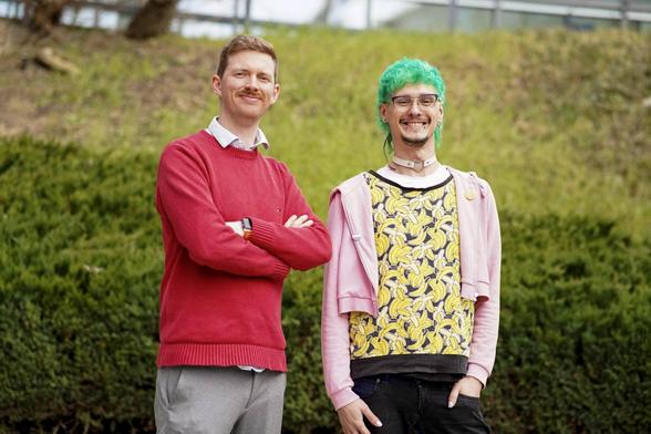 Armin Weber und Berry Maletzky