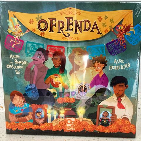 the box for Ofrenda