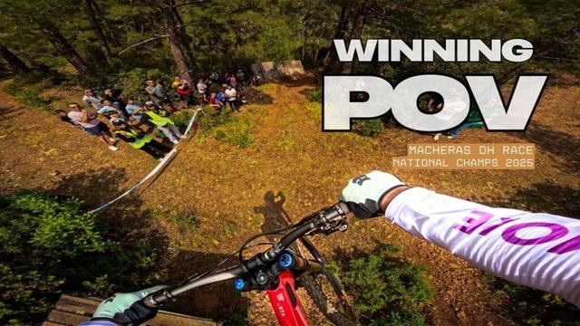 WINNING RUN - National Champs 2025 | Macheras DH Race!