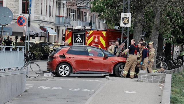 Several injured in Copenhagen as car lost control
