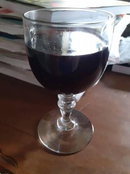 Un vin très sombre