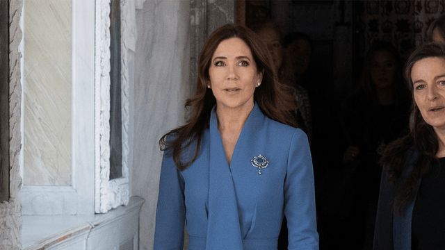 Queen Mary of Denmark wears a very sentimental brooch as she pays tribute to one of Denmark's most controversial royals