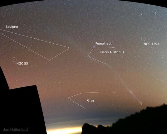 Comet Leonard's Long Tail